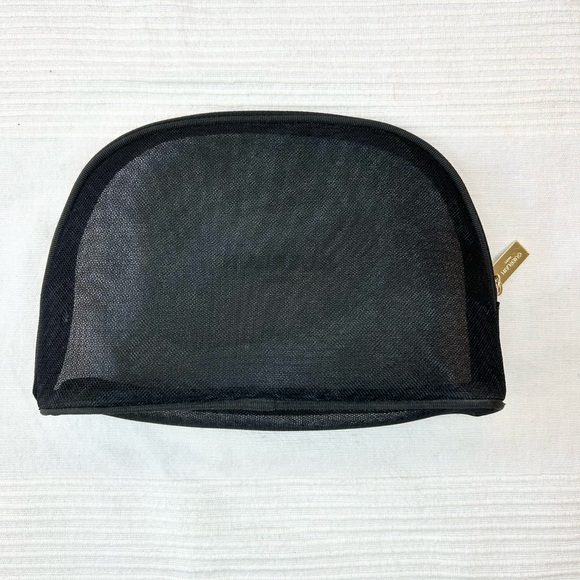 Guerlain Makeup / Travel Pouch Black Mesh - Picture 2 of 9